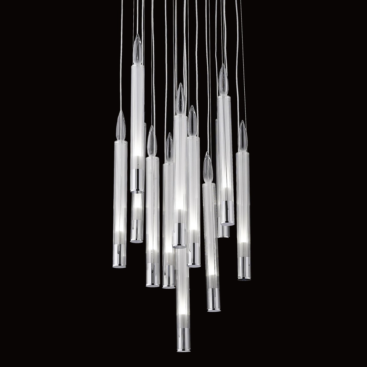 Подвесной светильник Delight Collection Candle P68094-13 chrome
