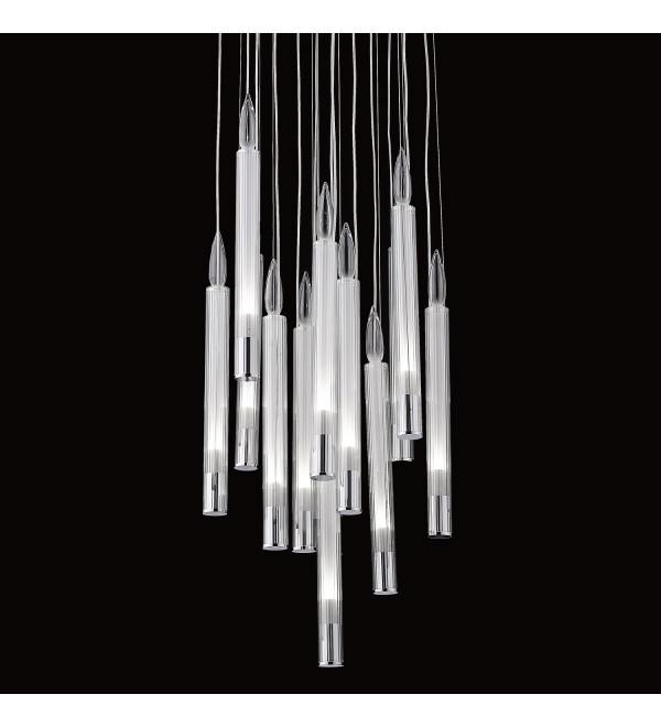 Подвесной светильник Delight Collection Candle P68094-13 chrome