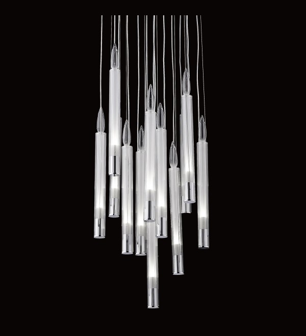 Подвесной светильник Delight Collection Candle P68094-13 chrome