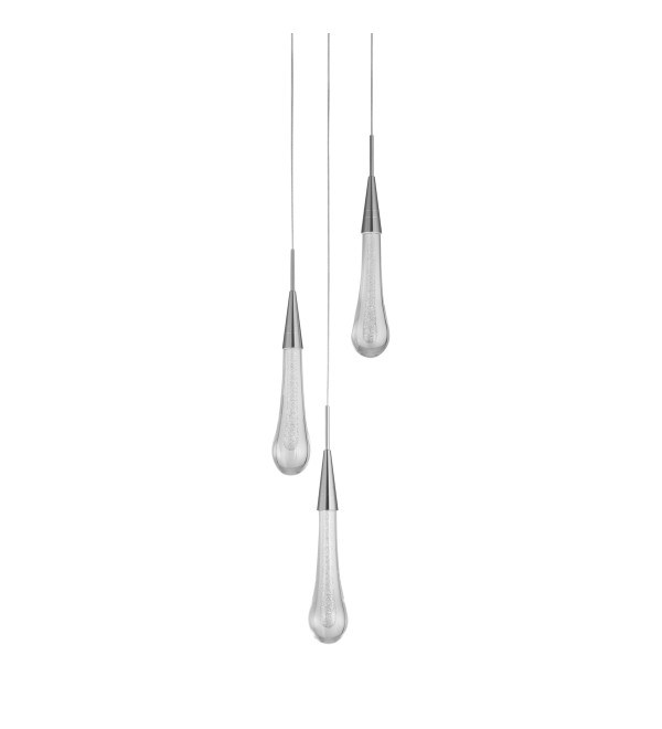 Подвесной светильник Delight Collection Pour 3A satin nickel