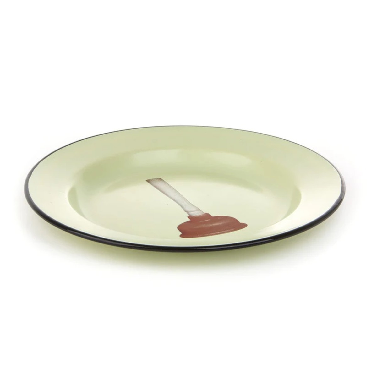 Тарелка Seletti Toiletpaper Enamel Plunger