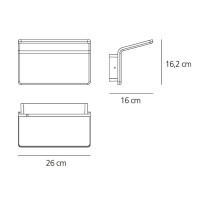 Настенный светильник Artemide Cuma 1152010A