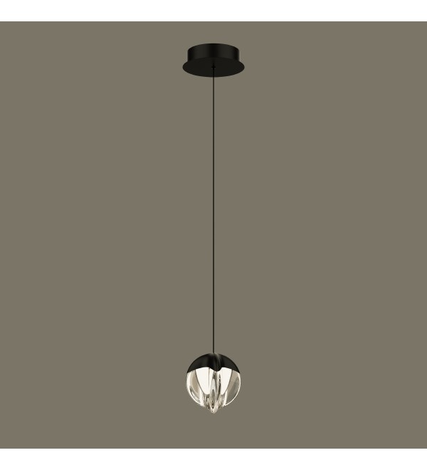 Подвесной светильник Delight Collection MD24001033-1A black/clear