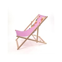 Шезлонг Seletti Toiletpaper Deckchair Lipstick Pink