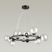 Люстра Delight Collection Art Deco Bubble OMG1075R black/clear