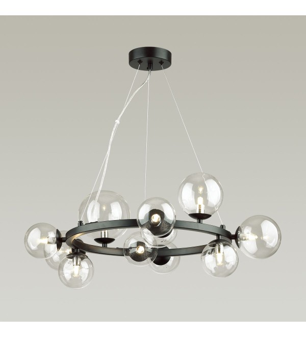 Люстра Delight Collection Art Deco Bubble OMG1075R black/clear