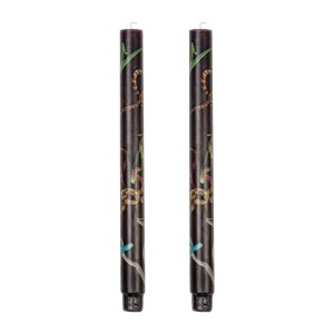 Свеча Seletti Toiletpaper Candle Stern Snakes Black set of 2