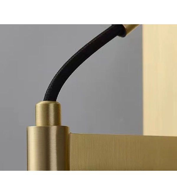 Настенный светильник Delight Collection 8960-1W brass/clear