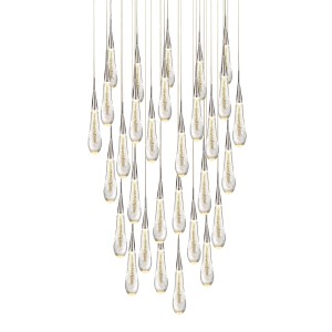 Подвесной светильник Delight Collection Pour 30 chrome