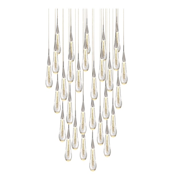 Подвесной светильник Delight Collection Pour 30 chrome