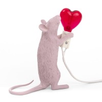 Настольная лампа Seletti Mouse Lamp Love Edition USB