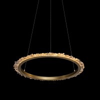 Подвесной светильник Delight Collection Quartz Halo MD20020154-1A satin gold