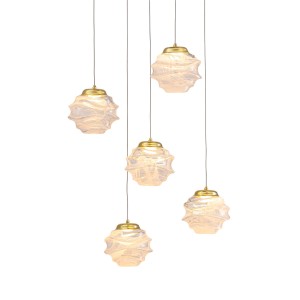 Подвесной светильник Delight Collection MD25030003-5A gold/clear