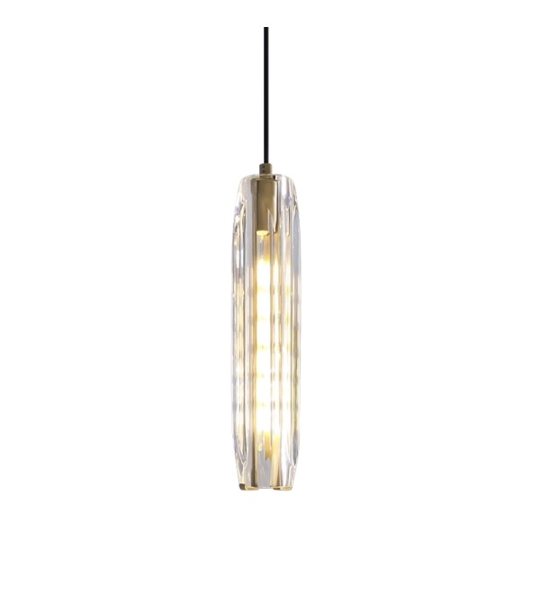 Подвесной светильник Delight Collection MT8851-1H bronze/clear