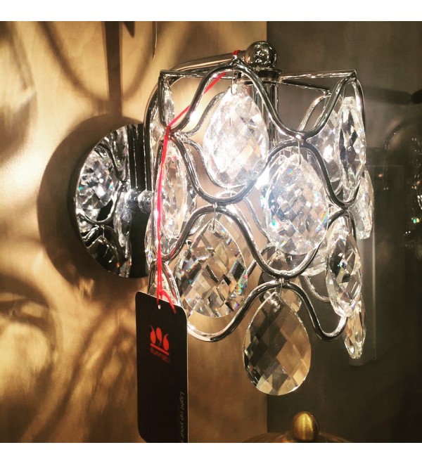 Настенный светильник Illuminati Nikon MB103910-1A chrome/clear