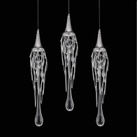Подвесной светильник Delight Collection Goddess Tears 3 chrome