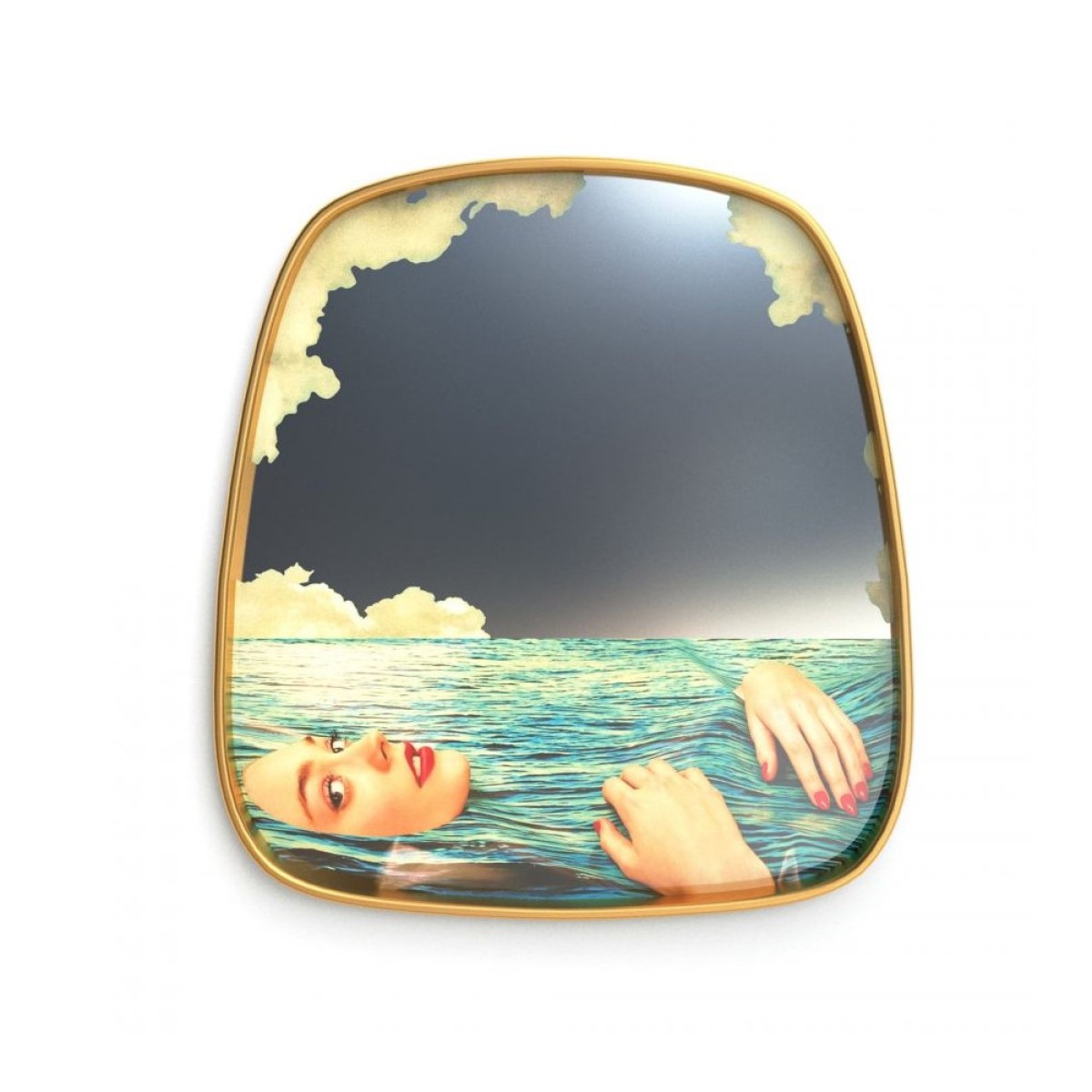 Зеркало Seletti Toiletpaper Mirror Sea Girl