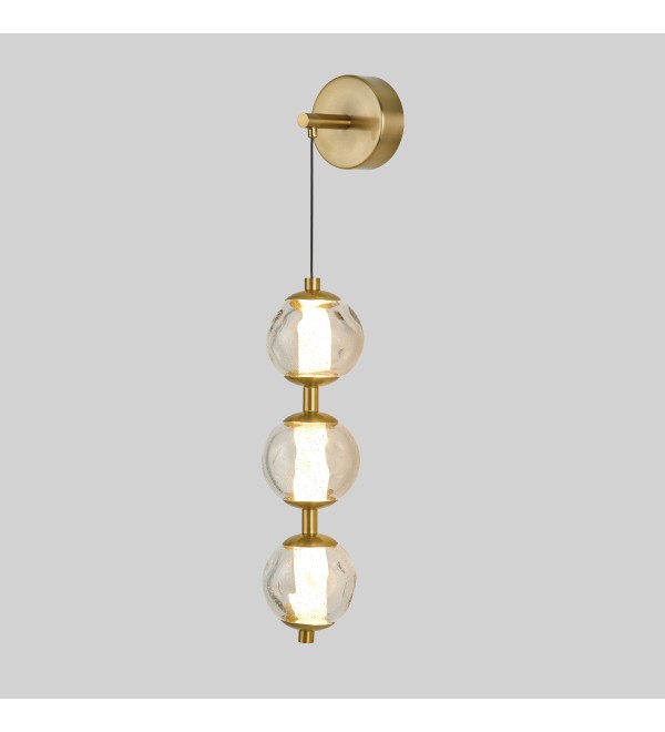 Настенный светильник Delight Collection OD2437 OB2437 brass/clear