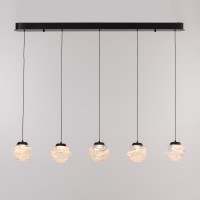 Подвесной светильник Delight Collection MD25030003-5B matt black/clear
