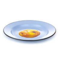 Тарелка Seletti Toiletpaper Enamel Apple