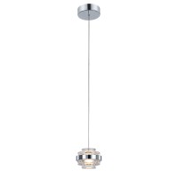 Подвесной светильник Delight Collection Indiana MD22030002-1A chrome/clear