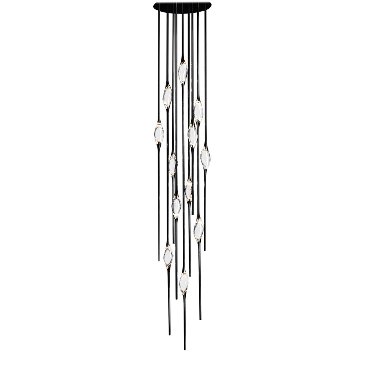 Подвесной светильник Delight Collection Pezzo 12 pearl black