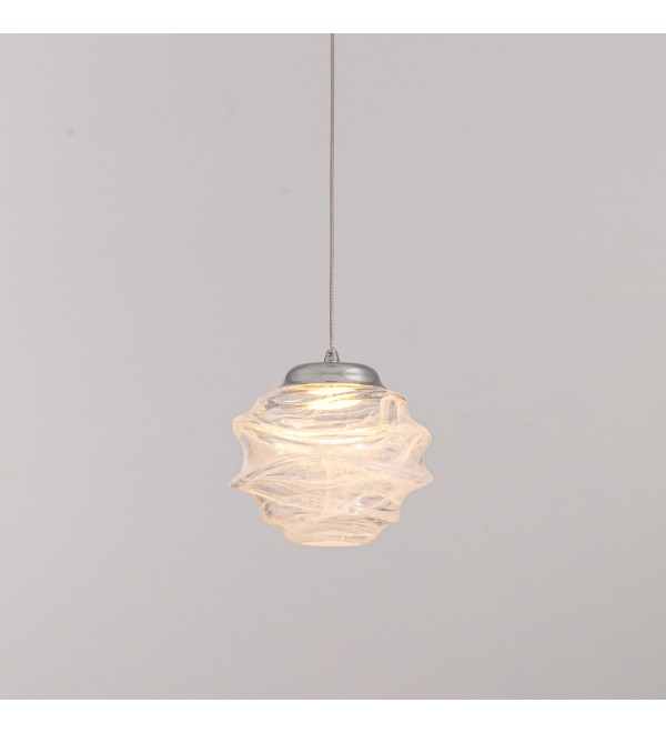 Подвесной светильник Delight Collection MD25030003-1A chrome/clear