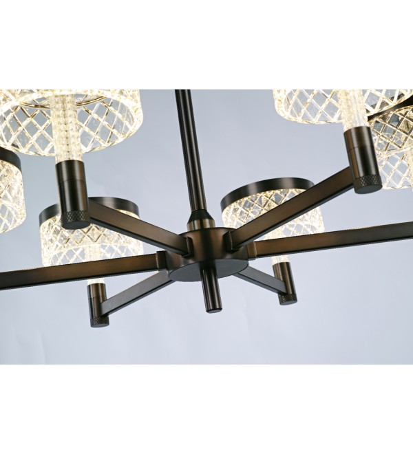 Люстра Delight Collection Diamond cut MD21020075-8A matt black