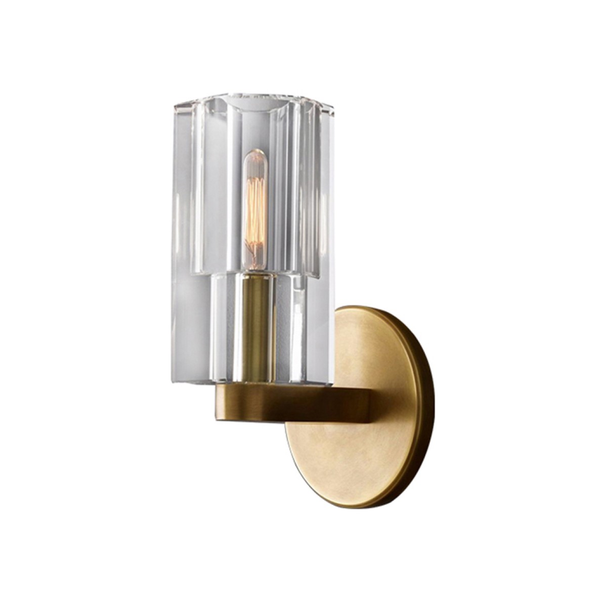 Настенный светильник Delight Collection 8816W gold/clear