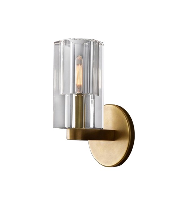 Настенный светильник Delight Collection 8816W gold/clear