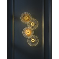 Настенный светильник Delight Collection OM2033-4 gold