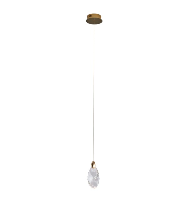 Подвесной светильник Delight Collection OD2440 OD2439-1 gold/clear