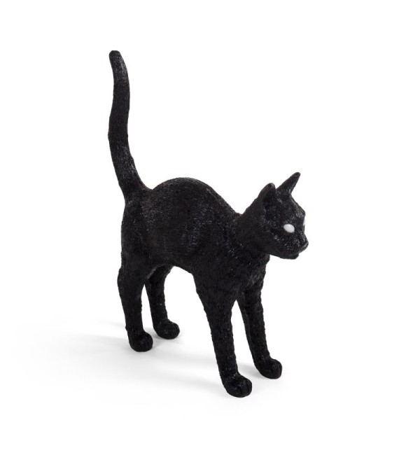 Настольная лампа Seletti Jobby The Cat Black