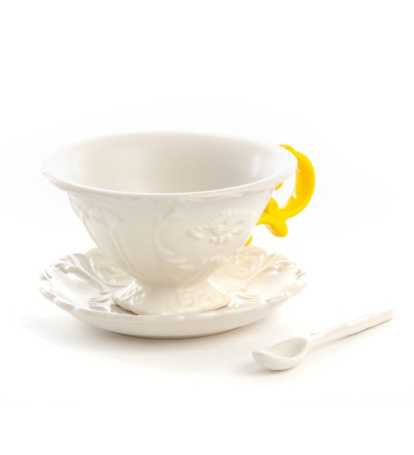 Чайная пара Seletti I-Wares I-Tea Yellow