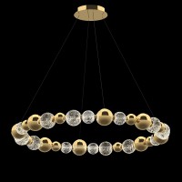 Подвесной светильник Delight Collection Elliot Diamante MD21001002-1F gold