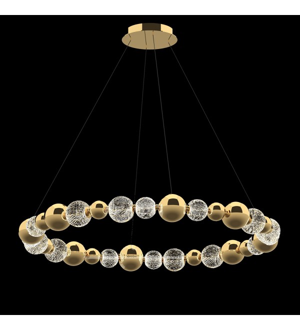 Подвесной светильник Delight Collection Elliot Diamante MD21001002-1F gold