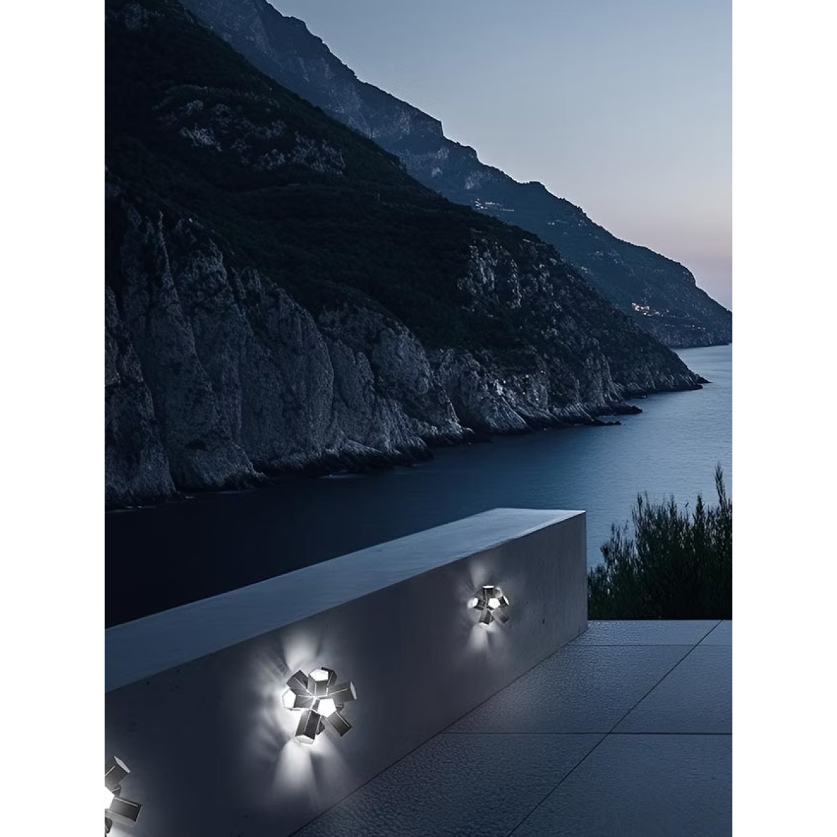 Уличный светильник Slamp Bang Corten (коричневый)