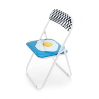 Складной стул Seletti Blow Folding Chair Egg