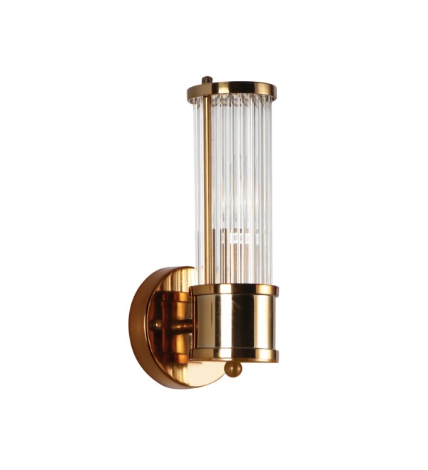 Настенный светильник Delight Collection Claridges 1 brass