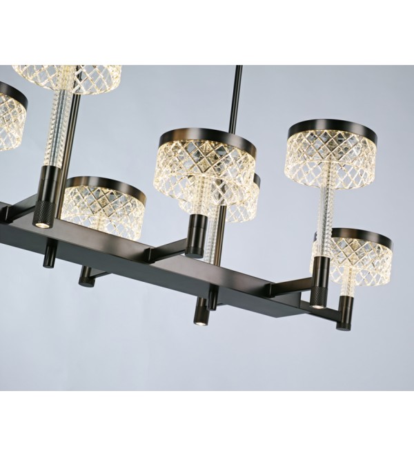 Люстра Delight Collection Diamond cut MD21020075-8B matt black