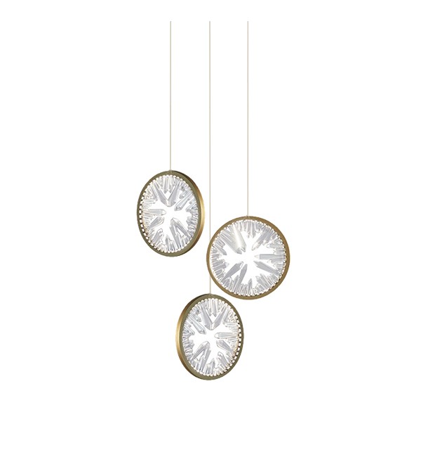 Подвесной светильник Delight Collection Bartlett XD-3 gold