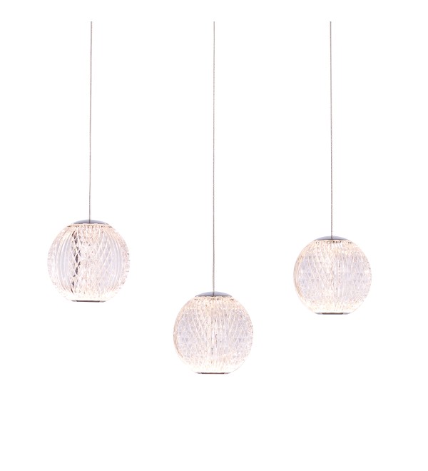 Подвесной светильник Delight Collection Elliot Diamante MD20001012-3B chrome