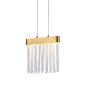 Подвесной светильник Delight Collection P98057-1 antique brass