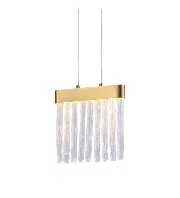 Подвесной светильник Delight Collection P98057-1 antique brass