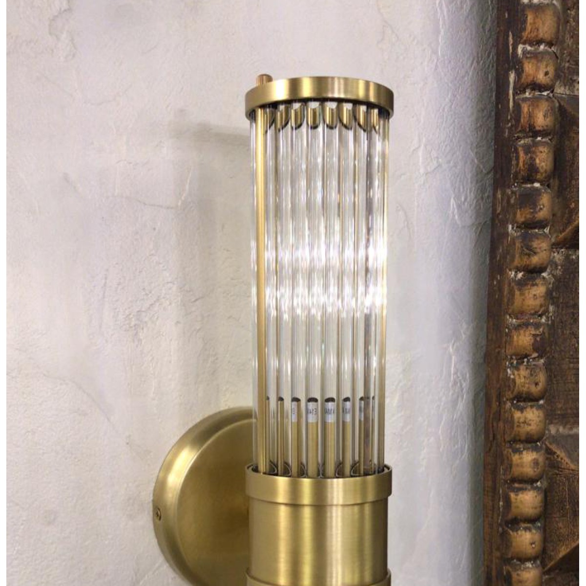 Настенный светильник Delight Collection Claridges Allen 7002 brass