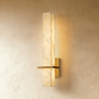 Настенный светильник Delight Collection DL-6556W Gold / White Alabaster