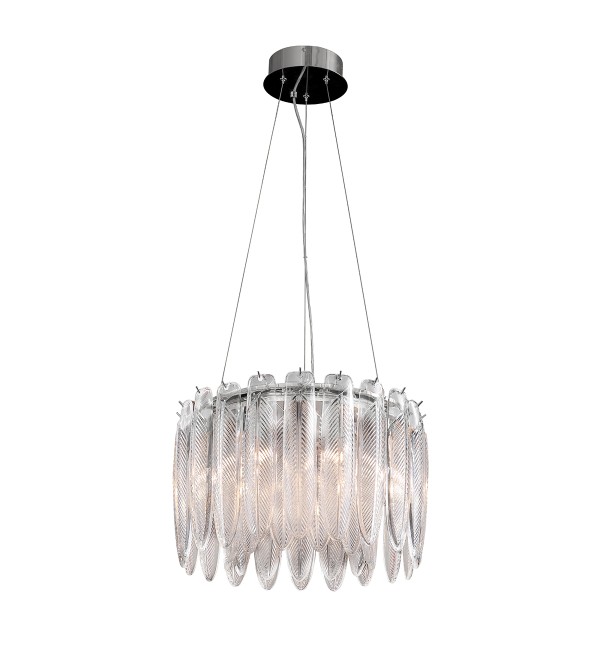 Люстра Delight Collection Piuma MD22027002-D45 chrome