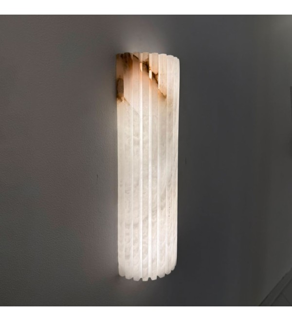 Настенный светильник Delight Collection DL-6485W 30cm Brass / White Alabaster