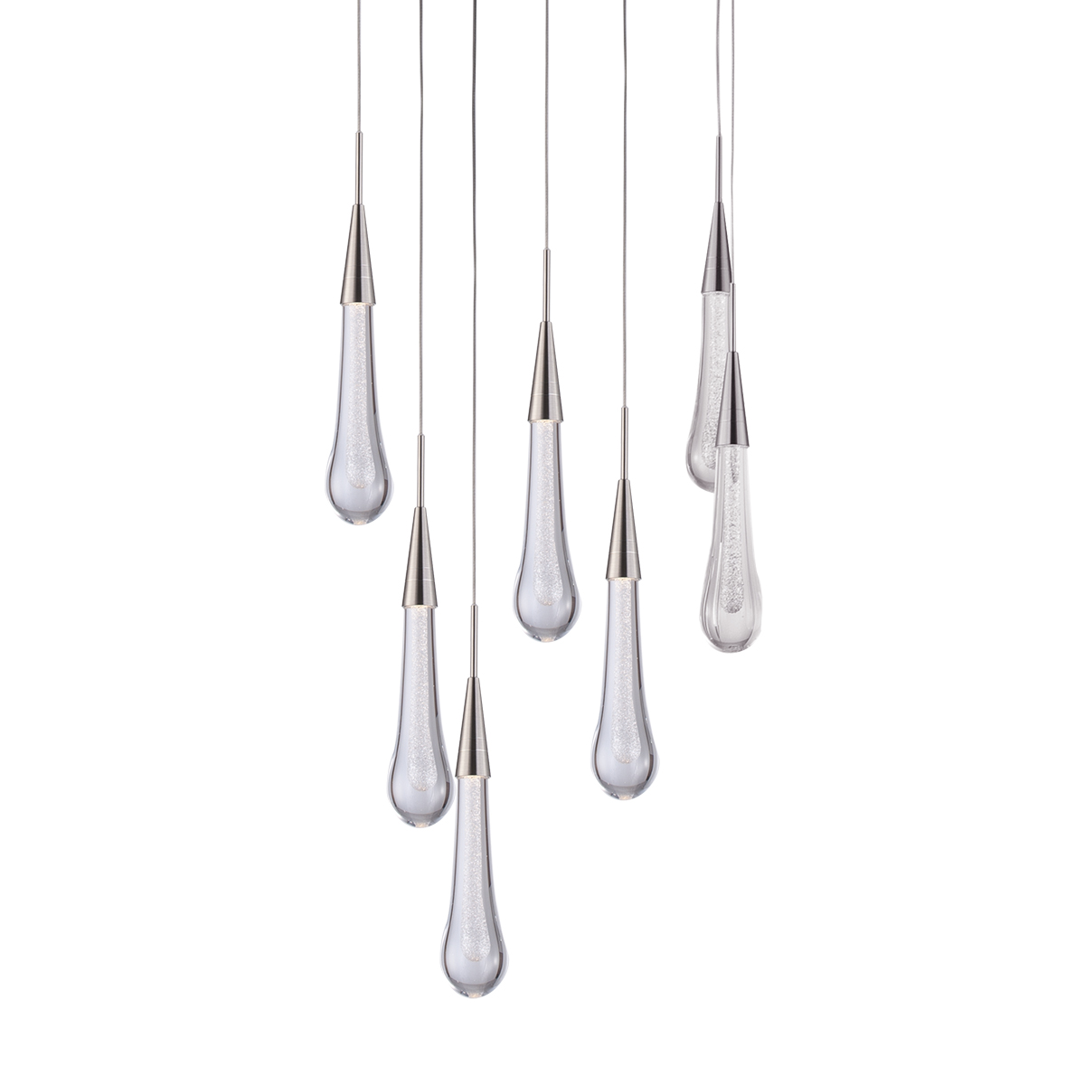 Подвесной светильник Delight Collection Pour 7A satin nickel