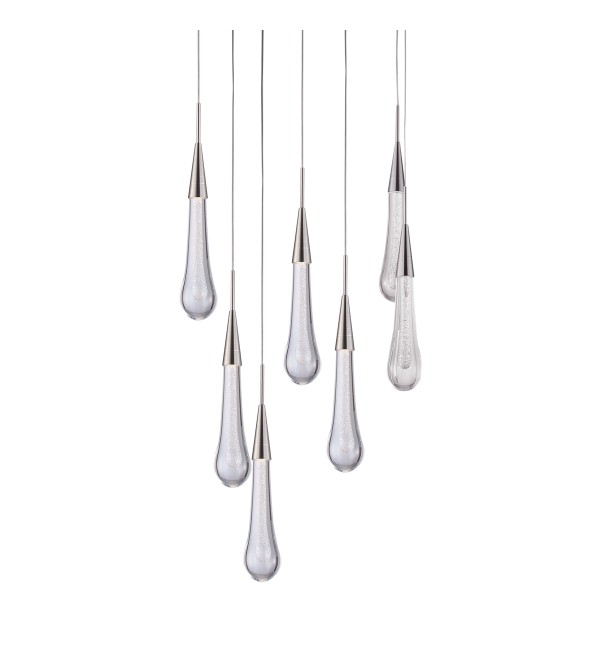 Подвесной светильник Delight Collection Pour 7A satin nickel